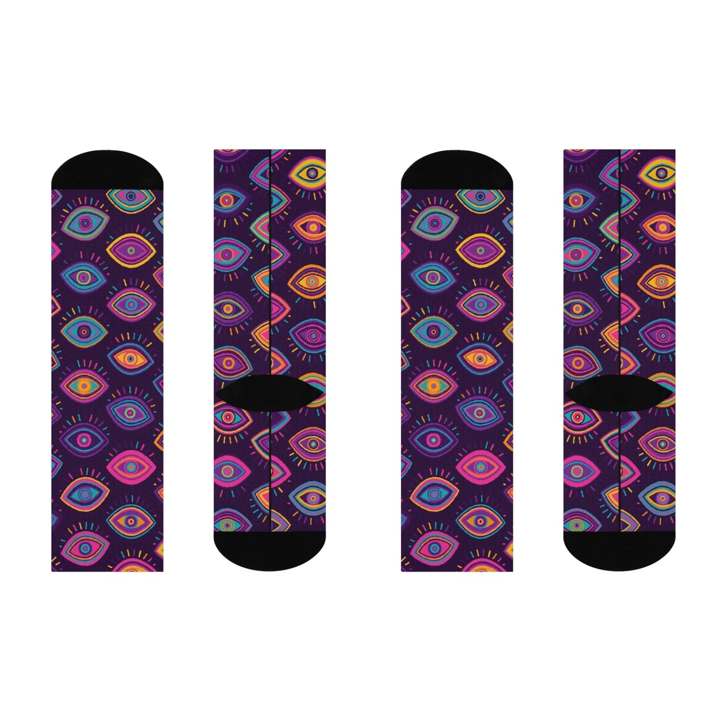 Purple aztec Pattern pattern socks