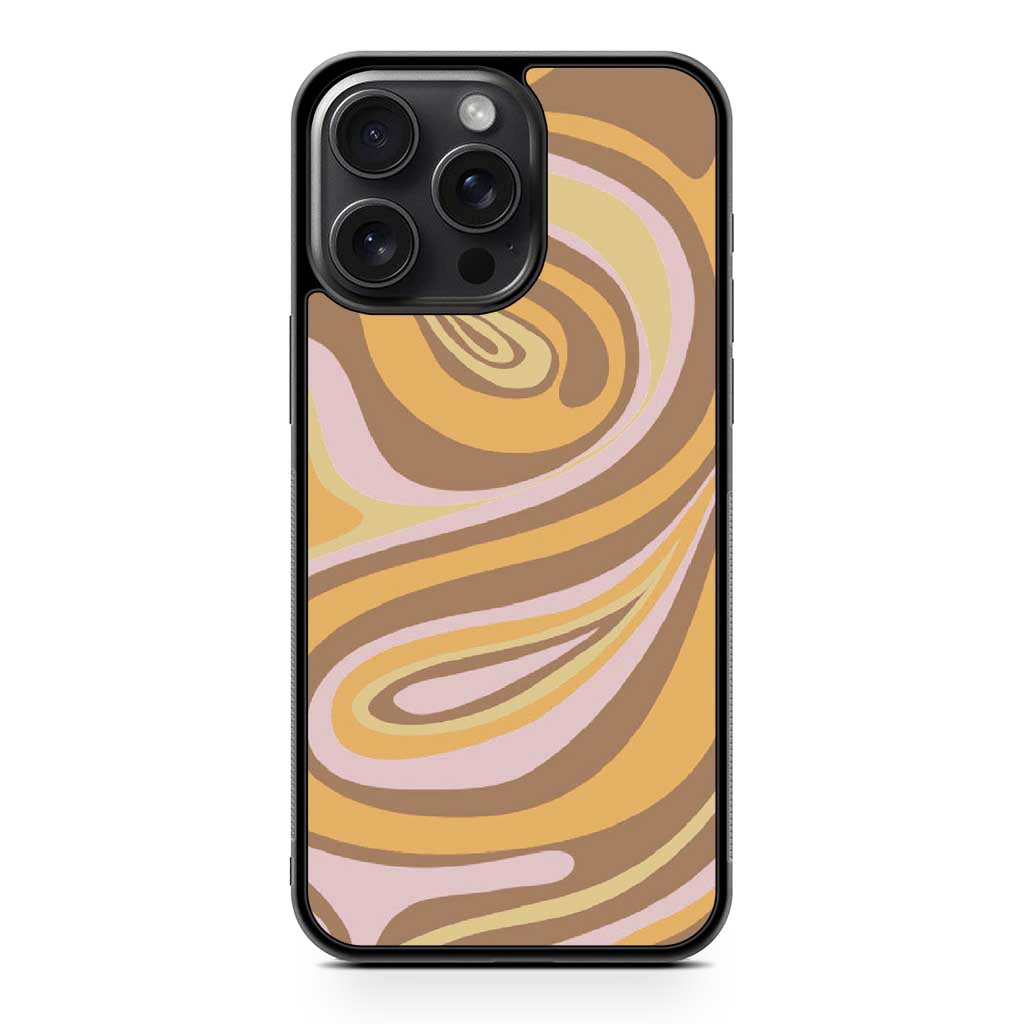 Groovy Orange iPhone 15 Pro Max Case
