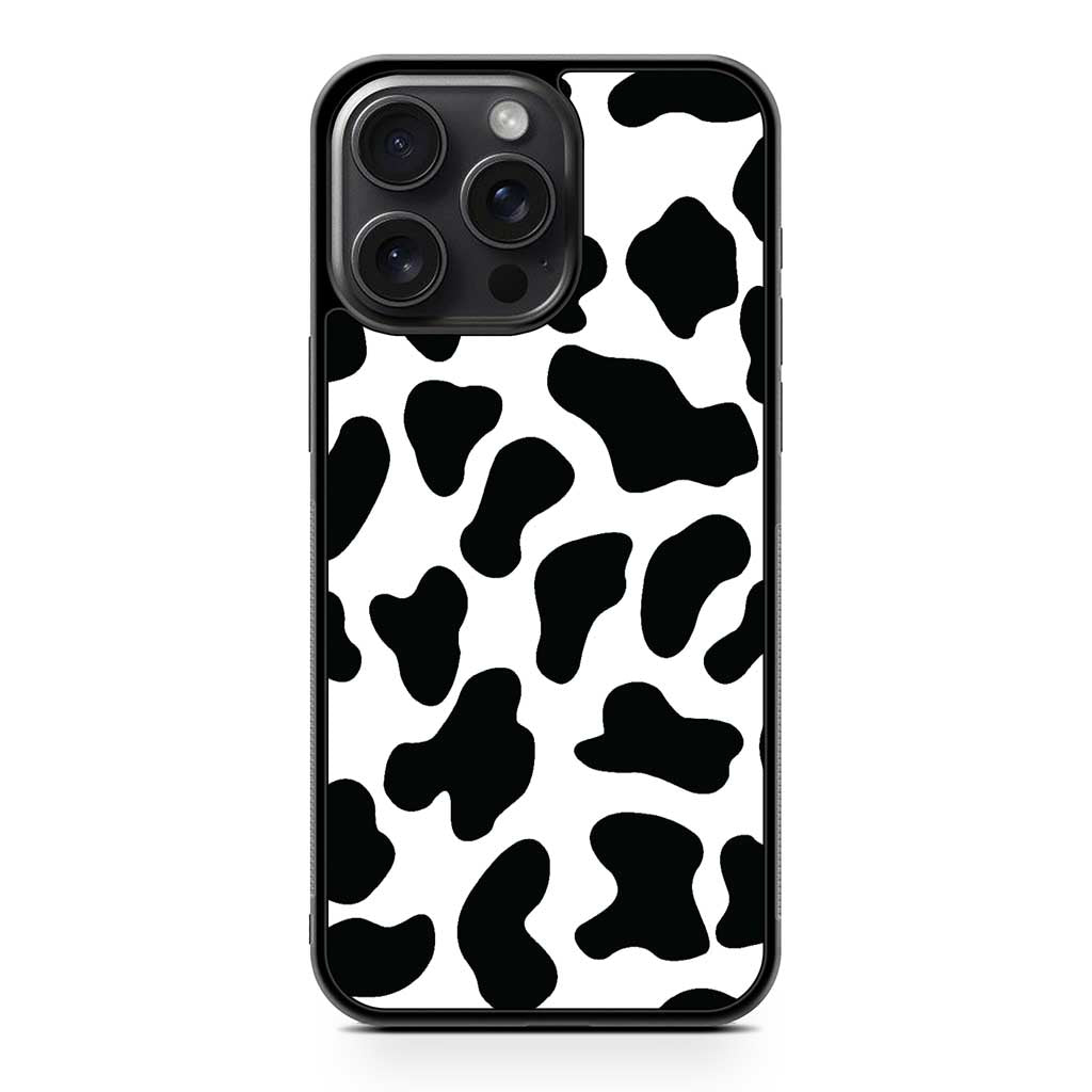 Cow Pattern iPhone 15 Pro Max Case