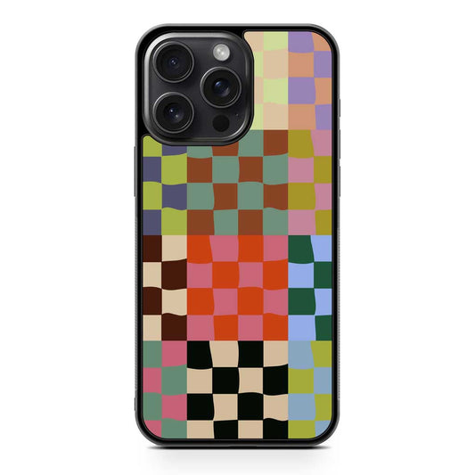 Checkerboard iPhone 15 Pro Max Case