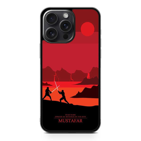 Star Wars Mustafar iPhone 15 Pro Max Case