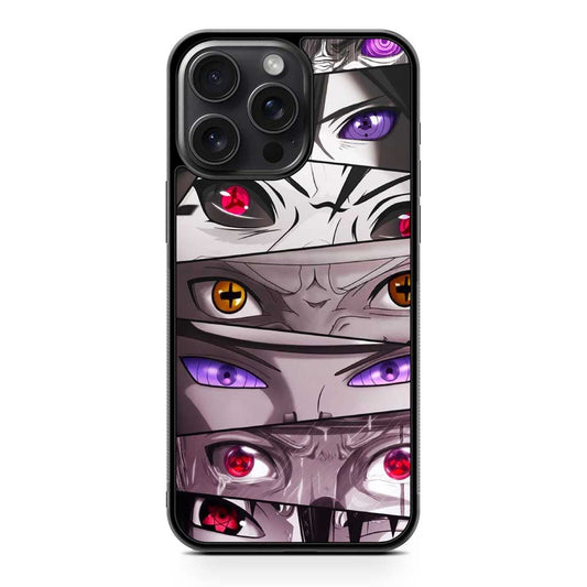Sharingan Sasuke Naruto iPhone 15 Pro Max Case