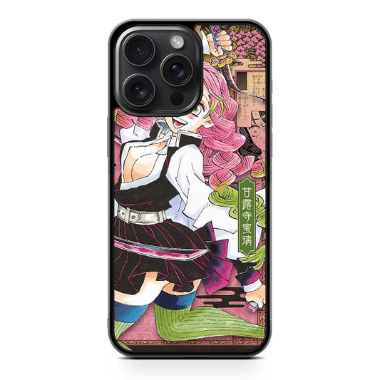 Demon Slayer Mitsuri Kanroji iPhone 15 Pro Max Case