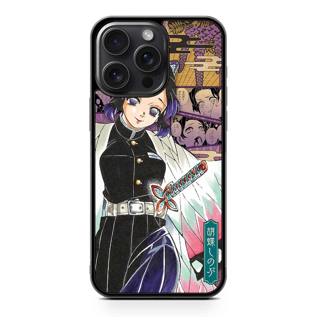 Demon Slayer Shinobu Kkocho iPhone 15 Pro Max Case