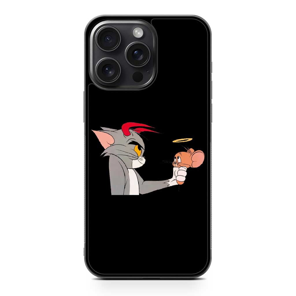 Tom and Jerry Evil iPhone 15 Pro Max Case