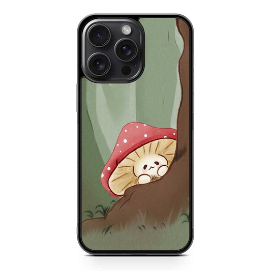 Mushroom Funny iPhone 15 Pro Max Case