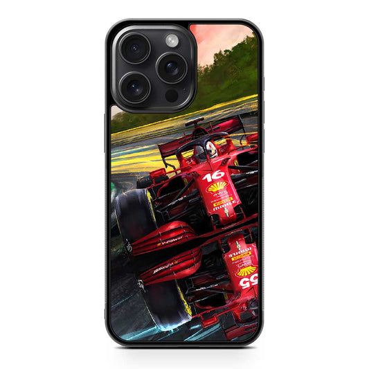 Formula 1 Charles Leclerc Ferrari iPhone 15 Pro Max Case