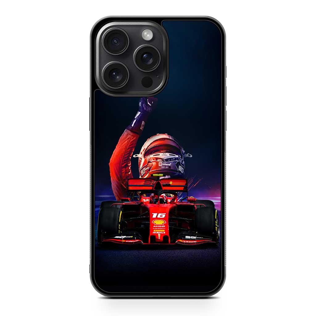 Formula 1 Charles Leclerc iPhone 15 Pro Max Case