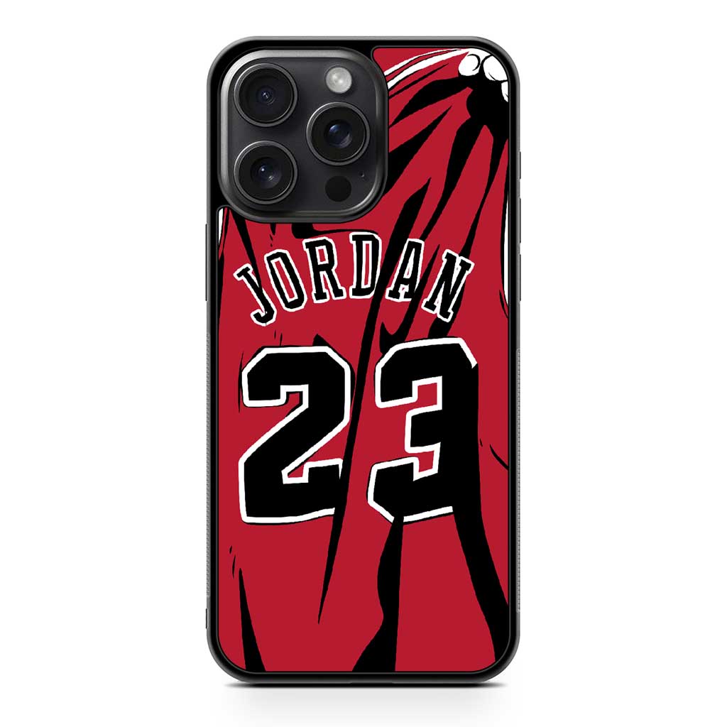 Michael Jordan Basketball iPhone 15 Pro Max Case