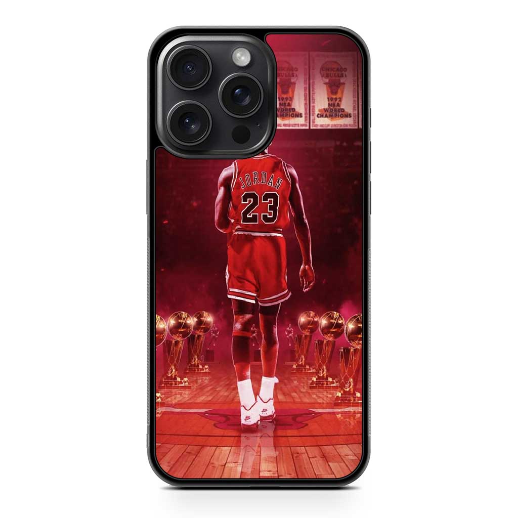 Michael Jordan 23 iPhone 15 Pro Max Case