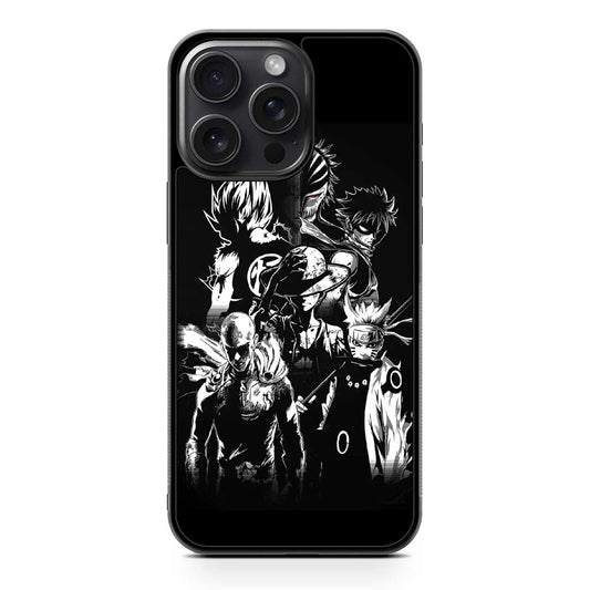 One Punch Man One Piece Kurosaki iPhone 15 Pro Max Case
