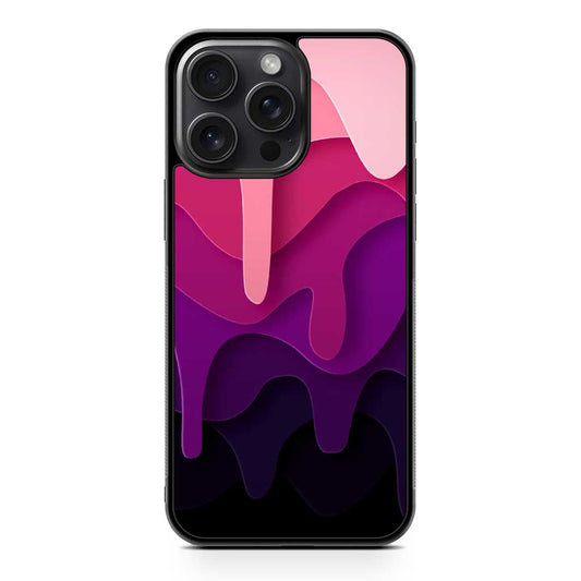 Purple Painting iPhone 15 Pro Max Case