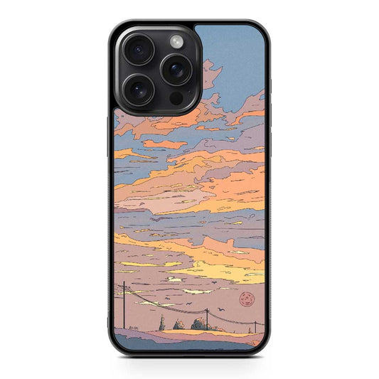 Sunset Art iPhone 15 Pro Max Case