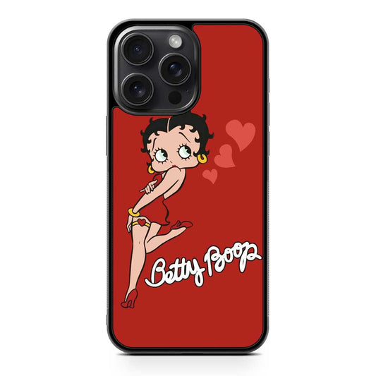 Botty Boop Red iPhone 15 Pro Max Case