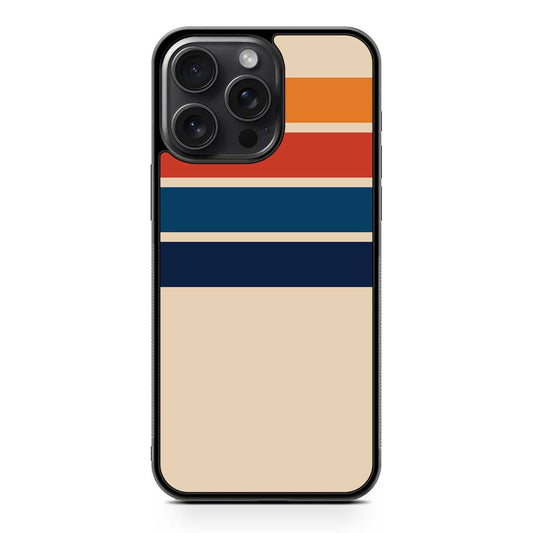 Stripes Retro iPhone 15 Pro Max Case