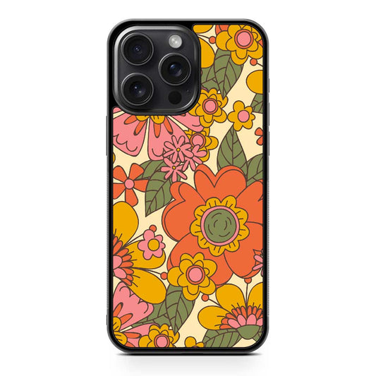 Blooming Groovy Floral iPhone 15 Pro Max Case