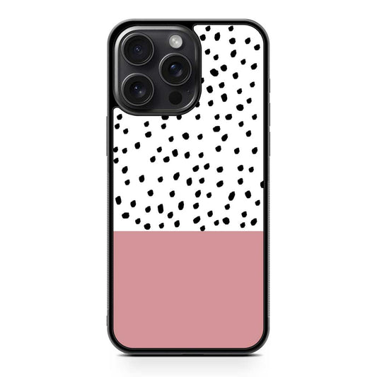 Polka Dot Pink iPhone 15 Pro Max Case