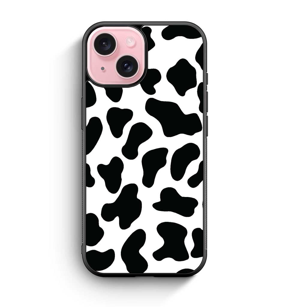 Cow Pattern iPhone 15 Case