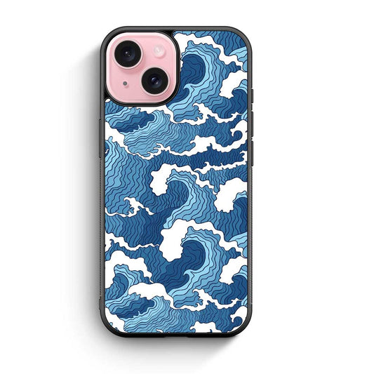 The Great Wave off Kanagawa iPhone 15 Case