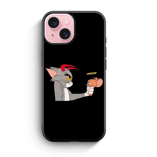 Tom and Jerry Evil iPhone 15 Case