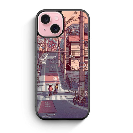 Streets of Japan iPhone 15 Case