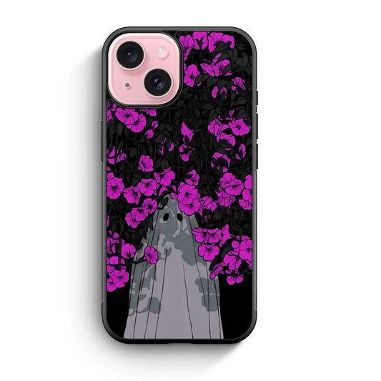 Ghost Flower iPhone 15 Case