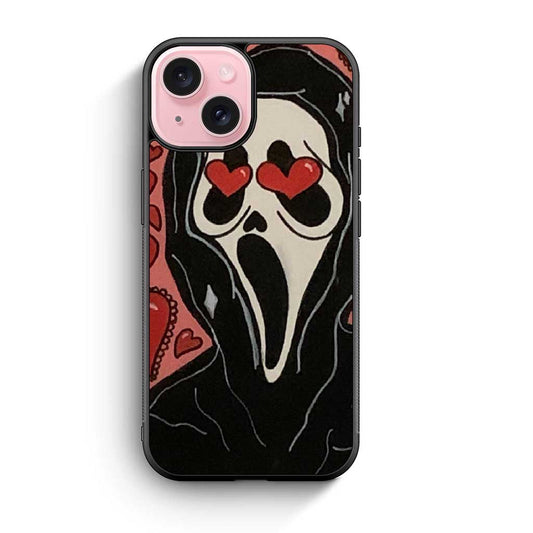 Spooky Face iPhone 15 Case