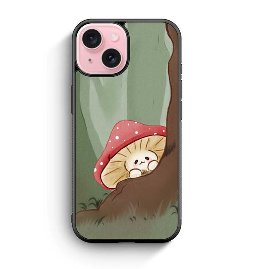 Mushroom Funny iPhone 15 Case