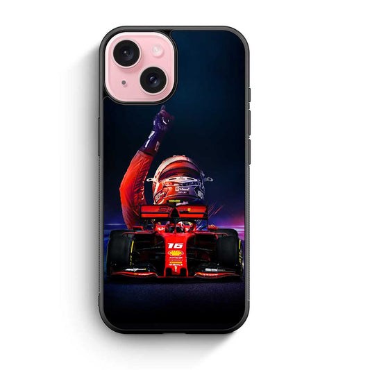 Formula 1 Charles Leclerc iPhone 15 Case
