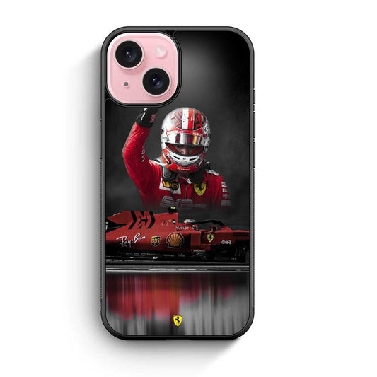 Charles Leclerc 16 iPhone 15 Case