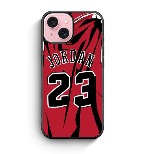 Michael Jordan Basketball iPhone 15 Case