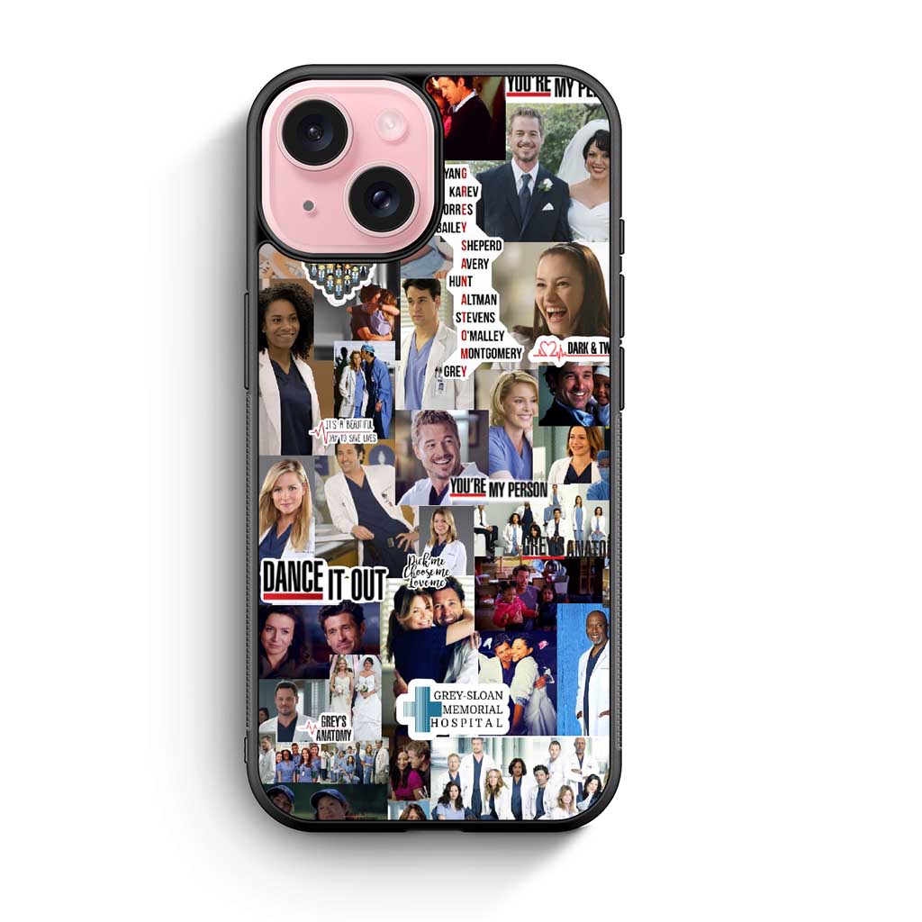 Grey's Anatomy iPhone 15 Case