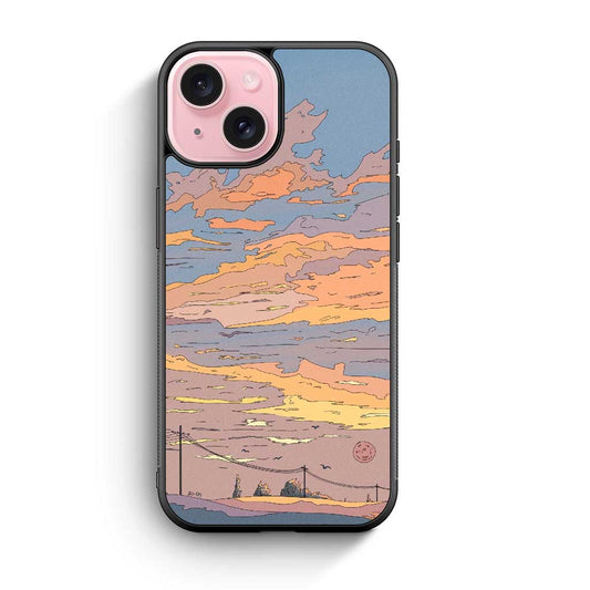 Sunset Art iPhone 15 Case