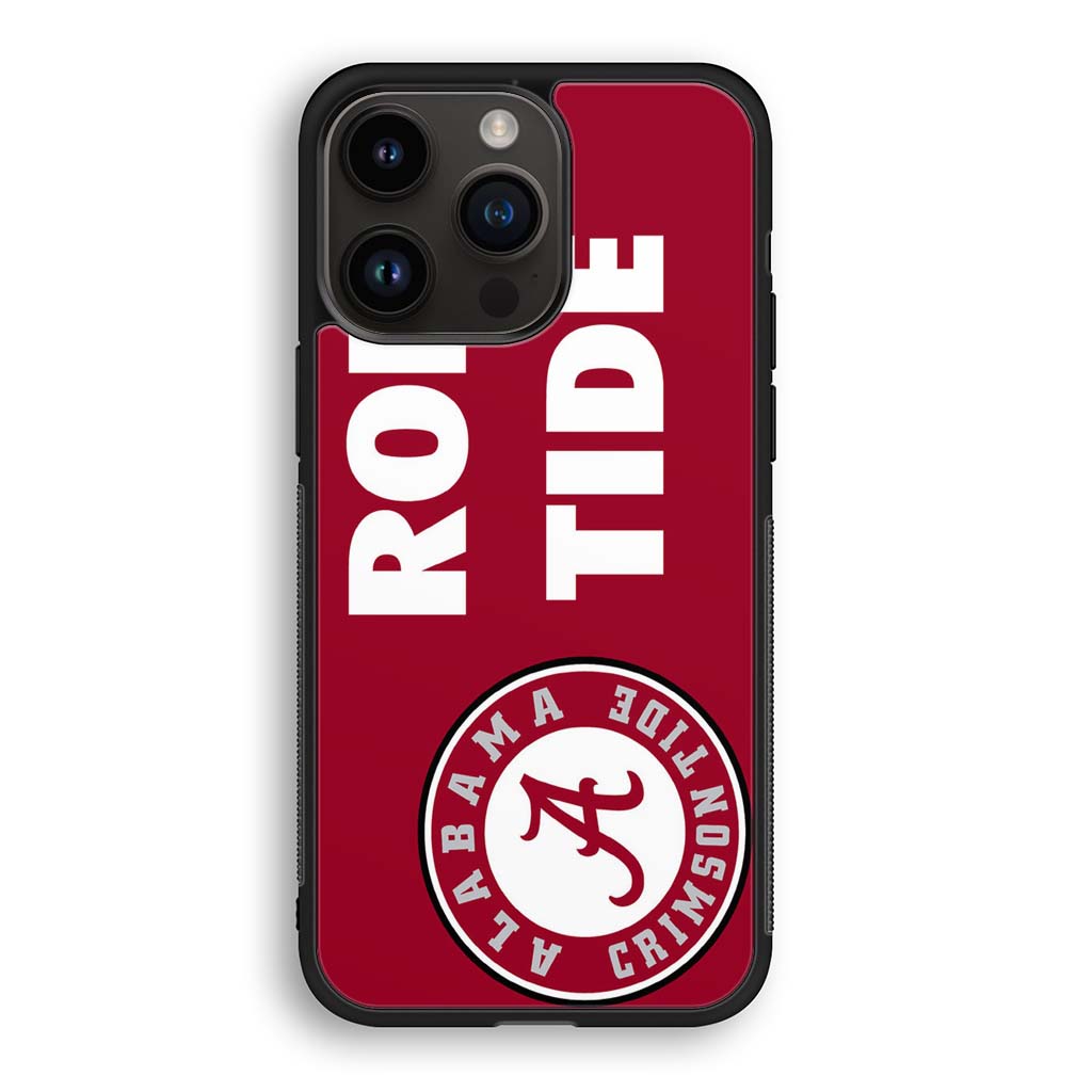 Alabama Crimson Roll Tide football 3 iPhone 14 | iPhone 14 Plus | iPhone 14 Pro | iPhone 14 Pro Max Case