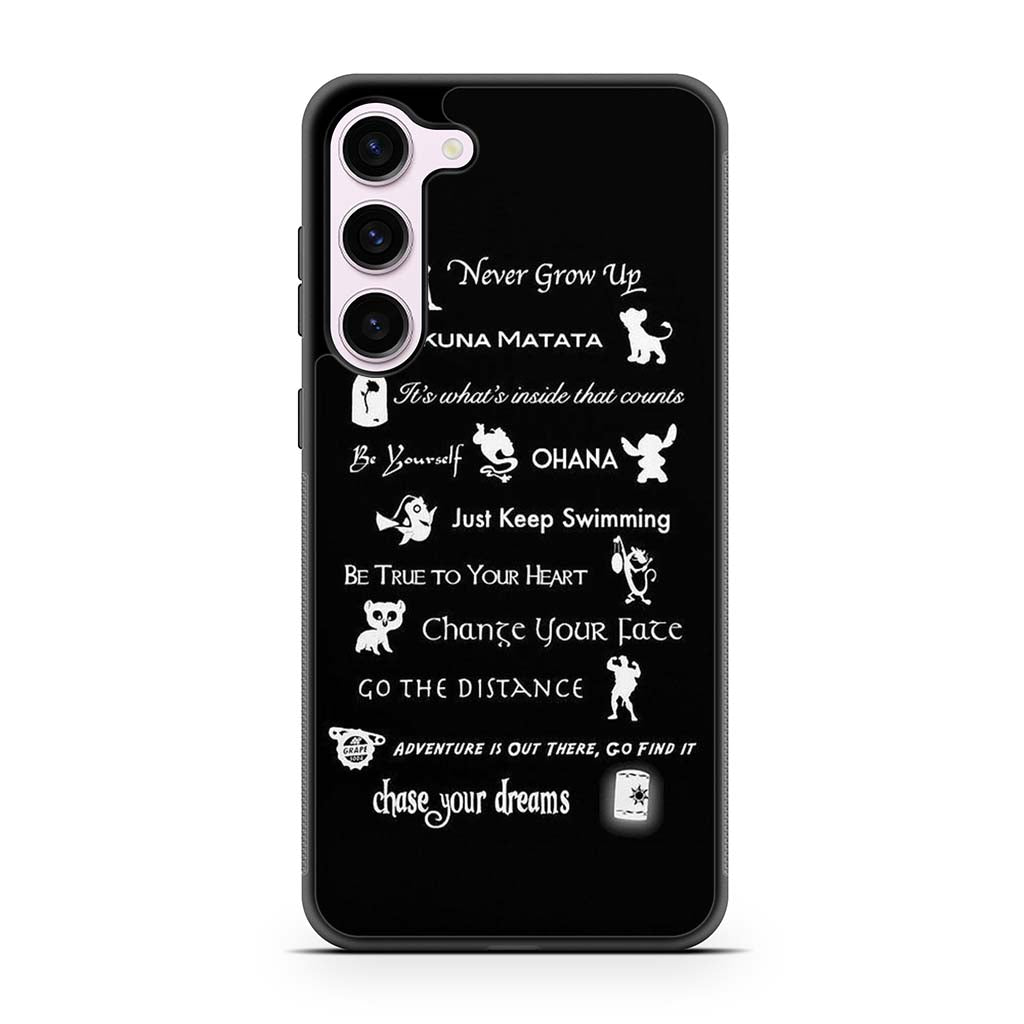 All Disney QUOTES Samsung Galaxy S23 | S23 Plus | S23 Ultra | S23 FE