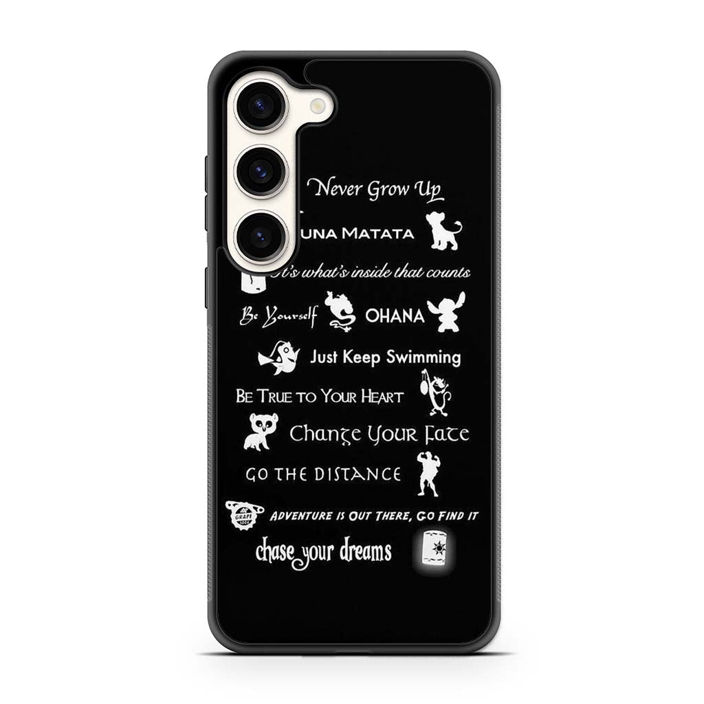 All Disney QUOTES Samsung Galaxy S23 | S23 Plus | S23 Ultra | S23 FE