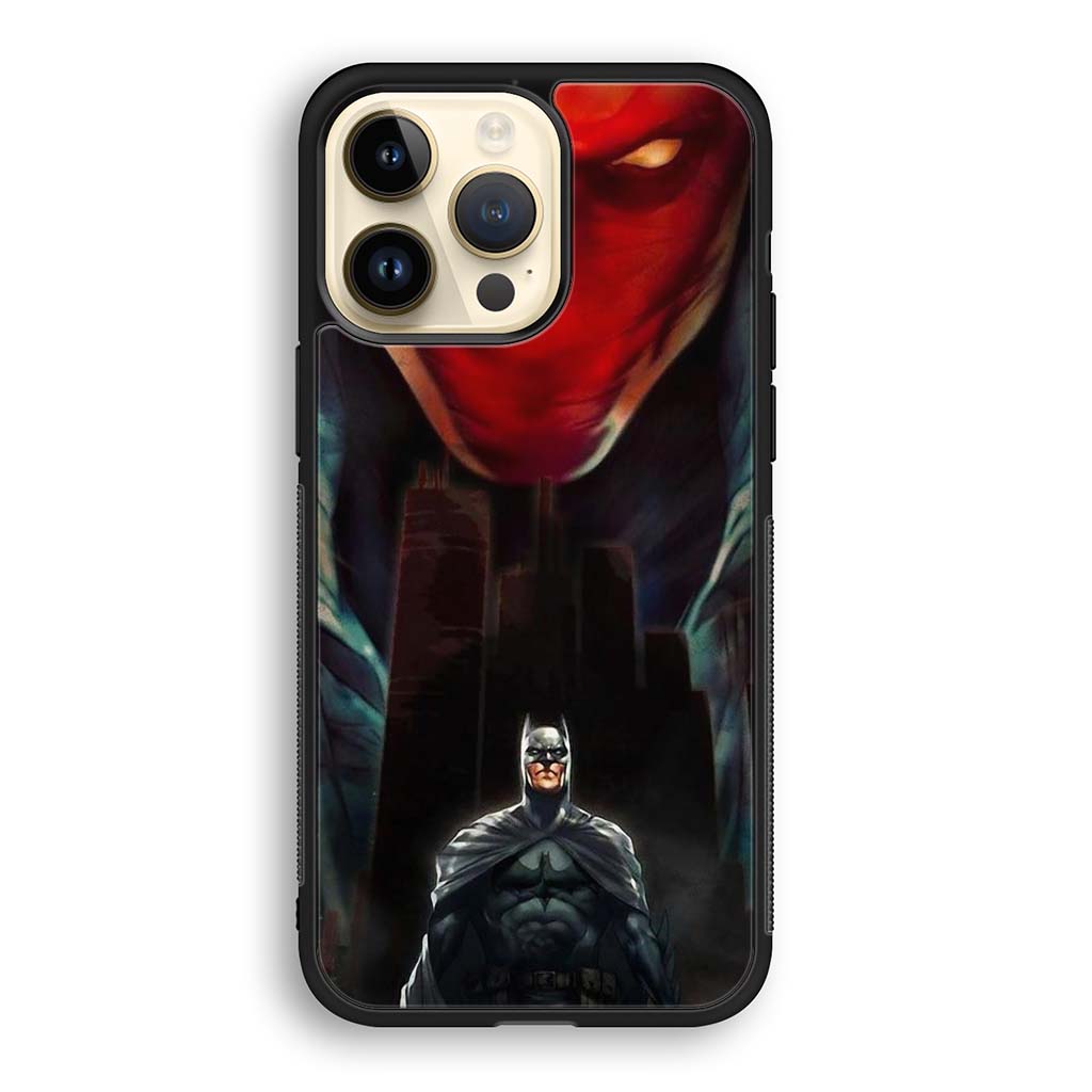 Batman Vs Red Hood iPhone 14 | iPhone 14 Plus | iPhone 14 Pro | iPhone 14 Pro Max Case