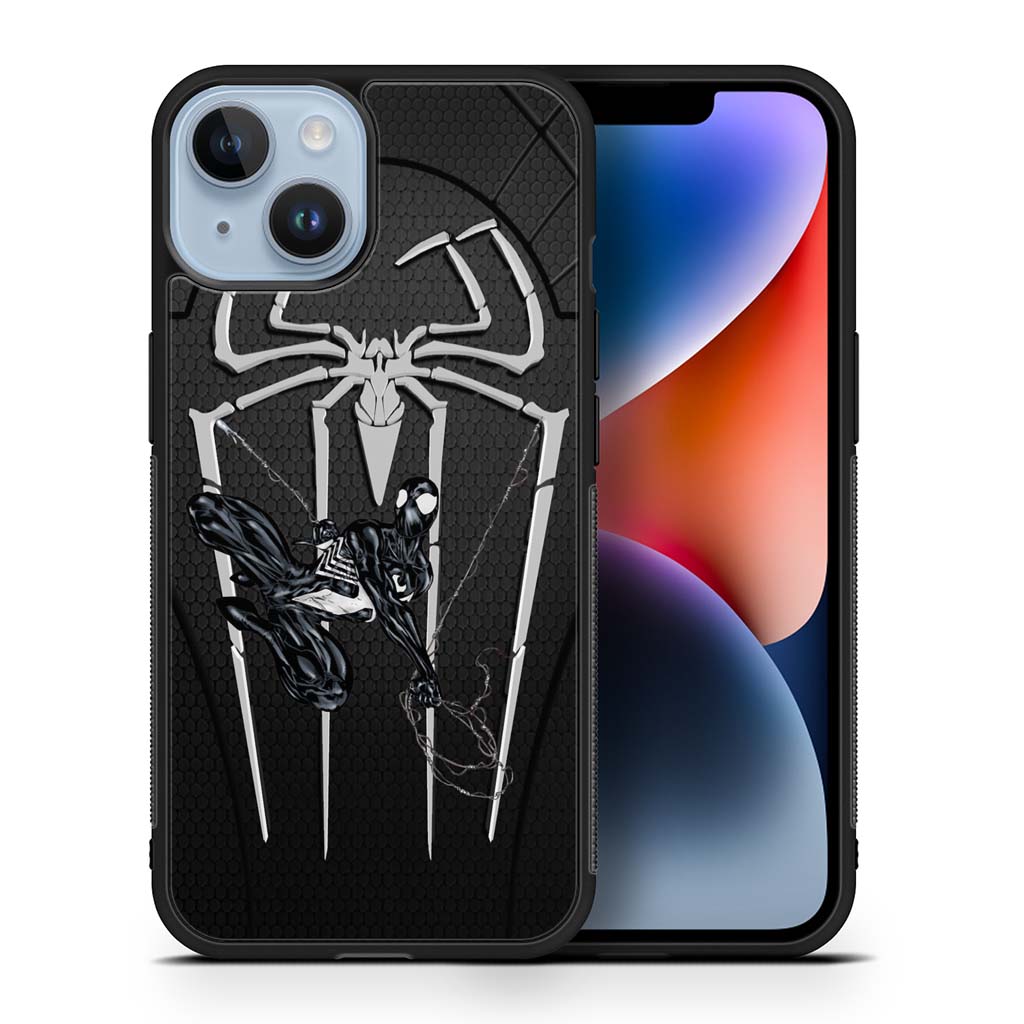 black spiderman logo iPhone 14 | iPhone 14 Plus | iPhone 14 Pro | iPhone 14 Pro Max Case