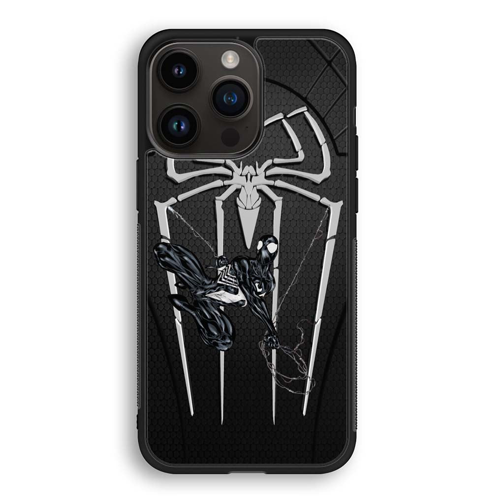 black spiderman logo iPhone 14 | iPhone 14 Plus | iPhone 14 Pro | iPhone 14 Pro Max Case
