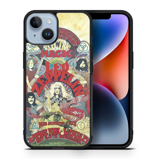 Led Zeppelin Ticket iPhone 14 | iPhone 14 Plus | iPhone 14 Pro | iPhone 14 Pro Max Case