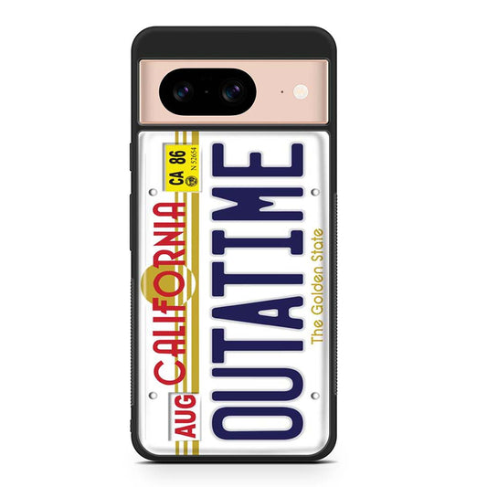 Outatime Back To The Future California License Plate Google Pixel 8 | Pixel 8 Pro