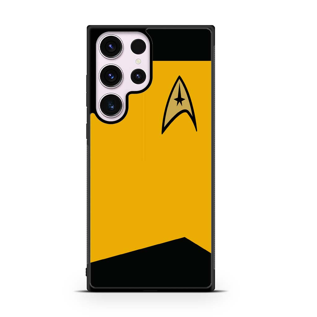 Star Trek Logo Light Yellow Samsung Galaxy S23 | S23 Plus | S23 Ultra | S23 FE