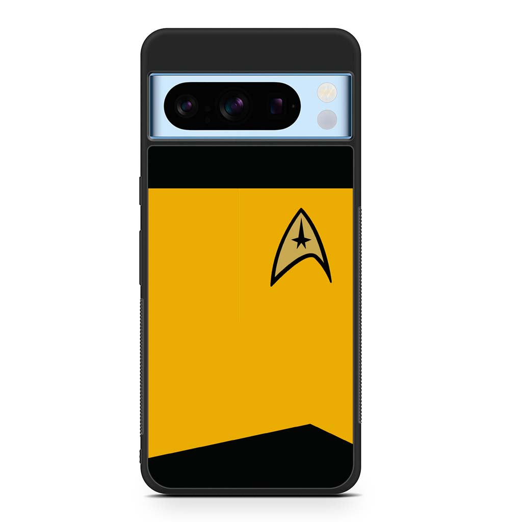 Star Trek Logo Light Yellow Google Pixel 8 | Pixel 8 Pro