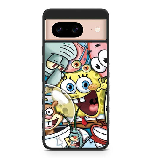 Spongebob Square Pants All Friendship Google Pixel 8 | Pixel 8 Pro