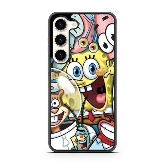 Spongebob Square Pants All Friendship Samsung Galaxy S23 | S23 Plus | S23 Ultra | S23 FE