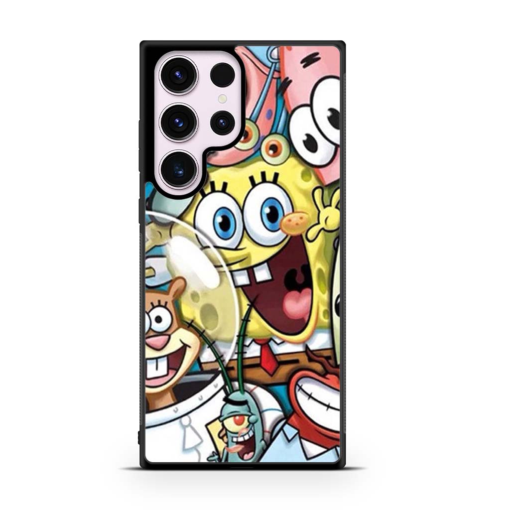 Spongebob Square Pants All Friendship Samsung Galaxy S23 | S23 Plus | S23 Ultra | S23 FE