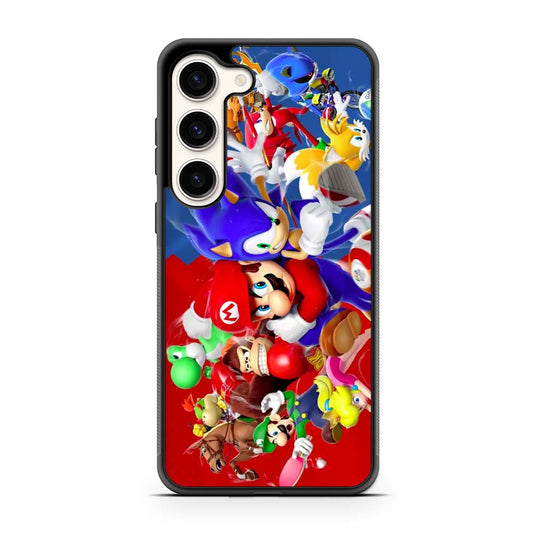 Sonic The Hedgehog VS Mario Samsung Galaxy S23 | S23 Plus | S23 Ultra | S23 FE