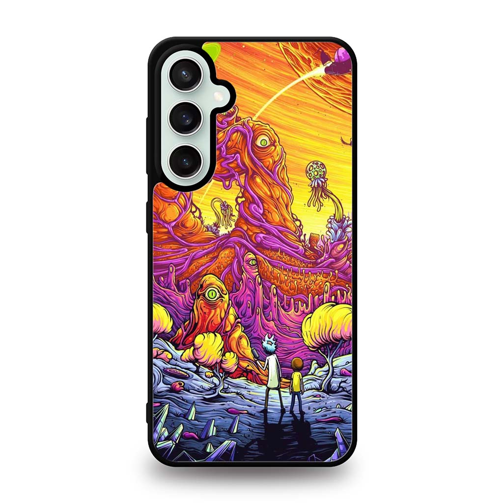 Rick and Morty Fighting Alien Samsung Galaxy S23 | S23 Plus | S23 Ultra | S23 FE