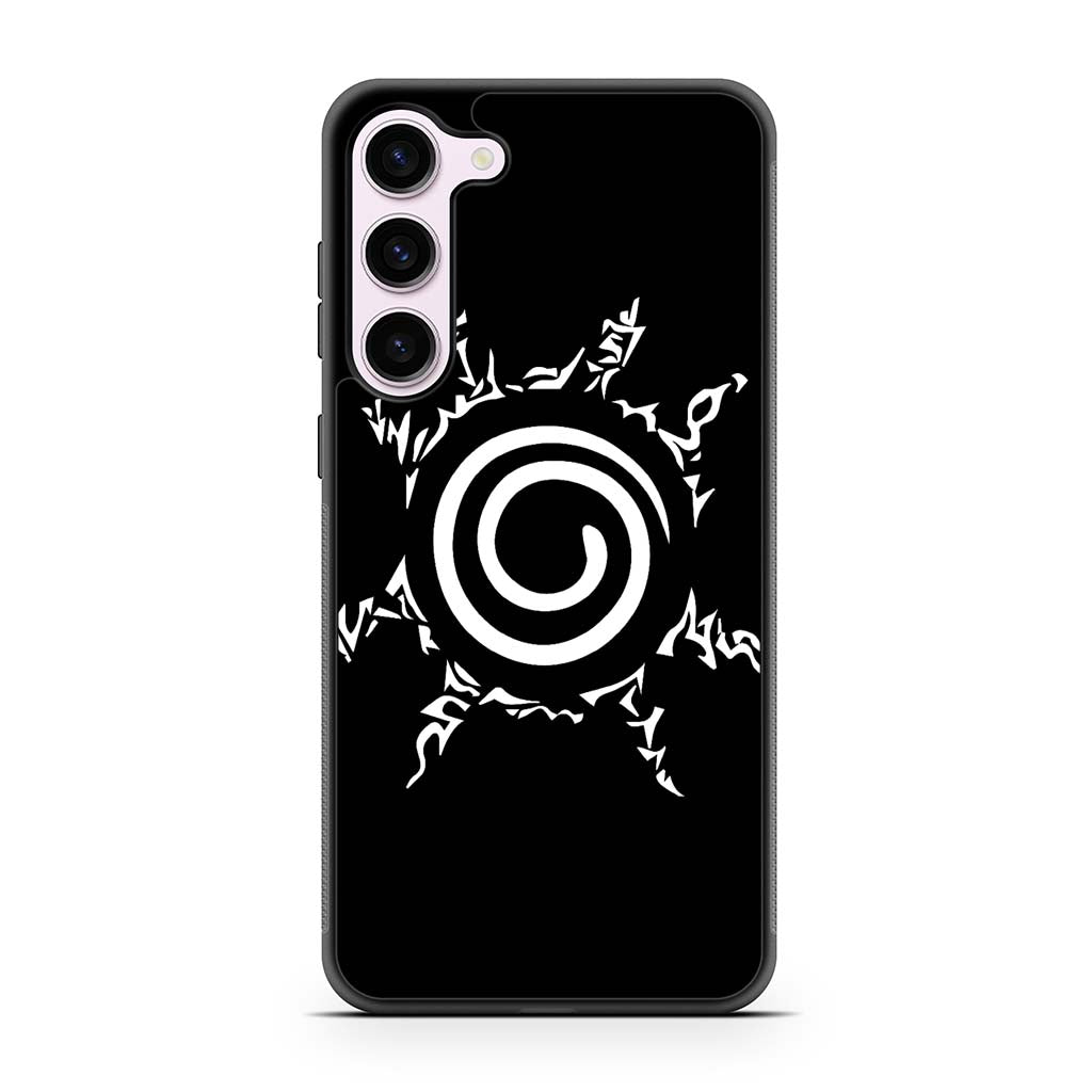 Uzumaki Naruto Seal In Black Samsung Galaxy S23 | S23 Plus | S23 Ultra | S23 FE