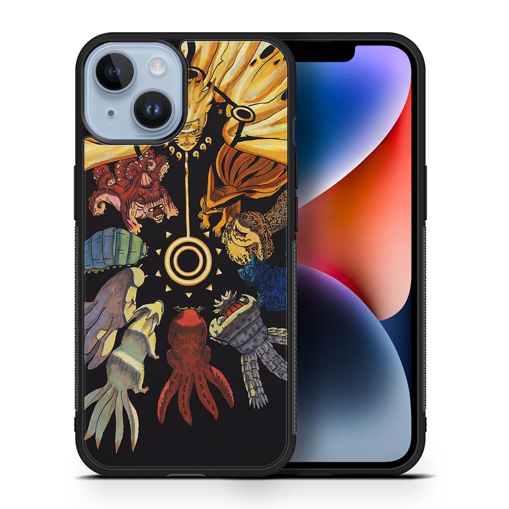 Uzumaki Naruto Bijus iPhone 14 | iPhone 14 Plus | iPhone 14 Pro | iPhone 14 Pro Max Case